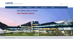 Desktop Screenshot of leeno.com