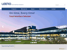 Tablet Screenshot of leeno.com